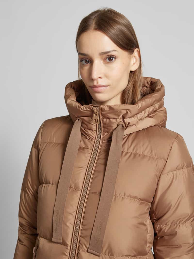 Marc O'Polo Shaped fit lange donsjas met waterafstotend oppervlak