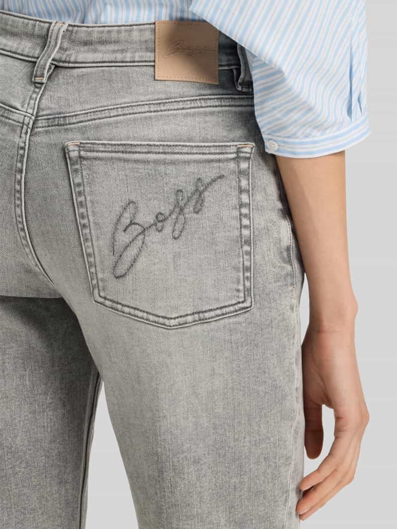 Boss Orange Korte bell bottom van katoenmix 'SOFT KICK FLARE'