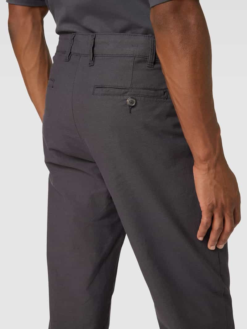 Christian Berg Men Broek met structuurmotief
