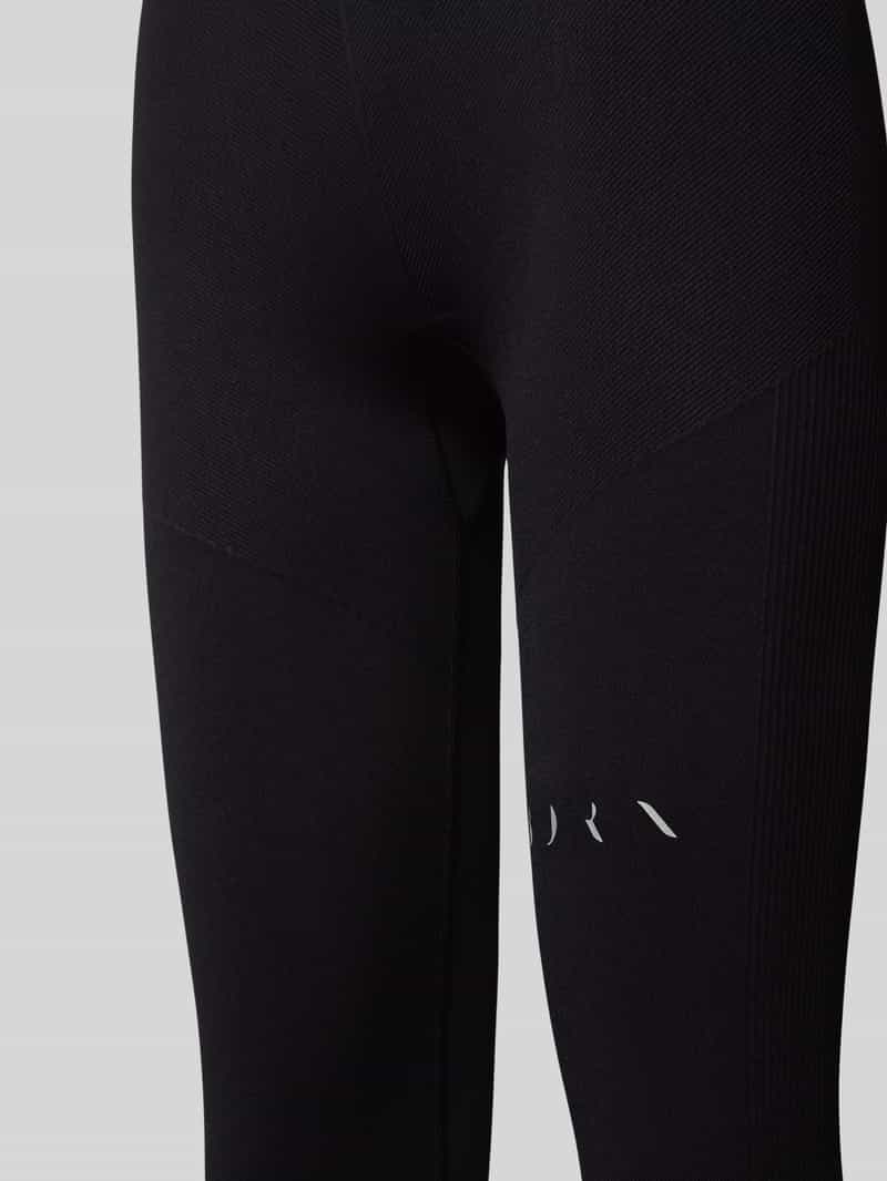 BORN LIVING YOGA Skinny fit legging met labelprint model 'Yami'