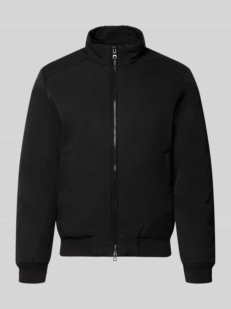 Geox Blouson met tweewegritssluiting en steekzakken