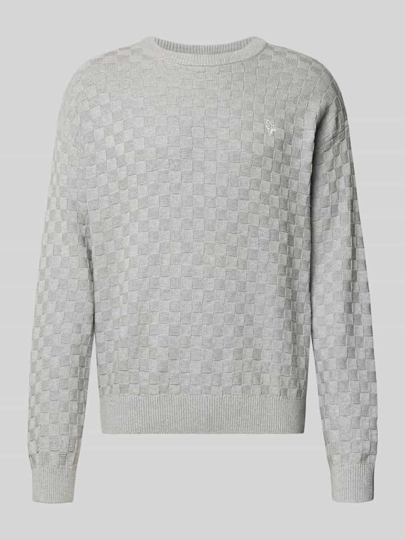 REVIEW Regular fit pullover in gebreide look