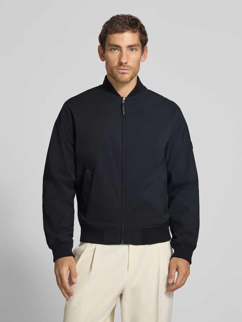 JACK & JONES Premium Bomberjack met ritssluiting en steekzakken