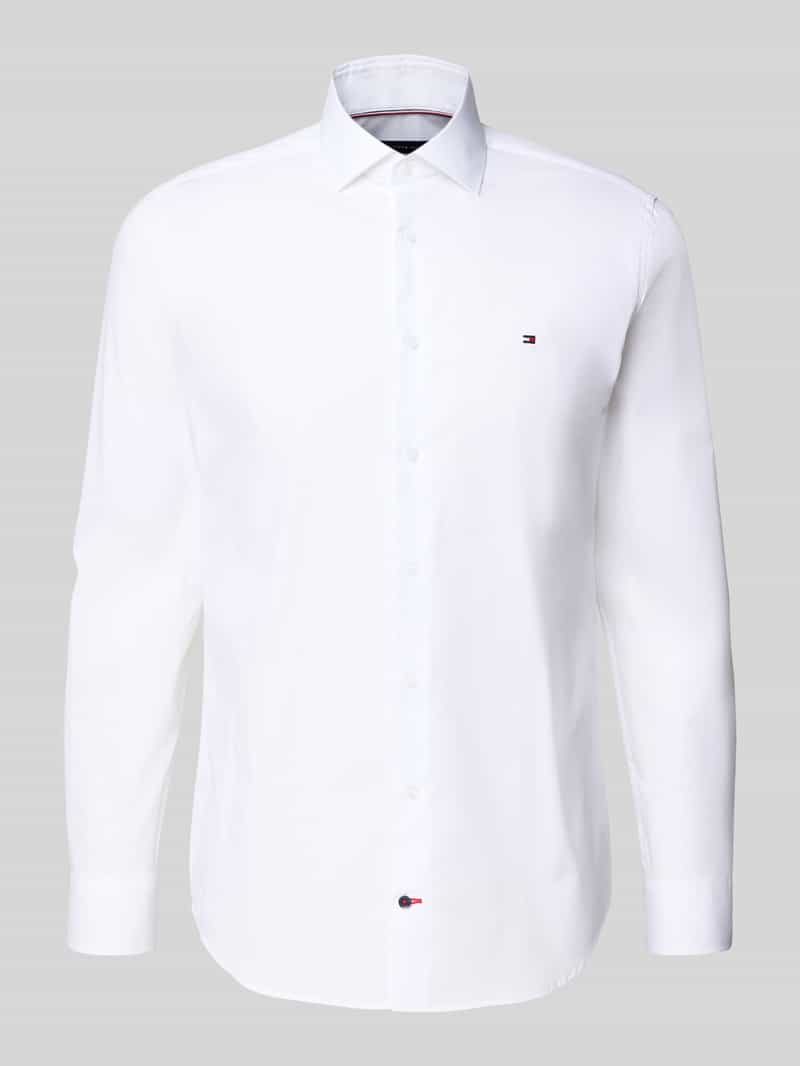 Tommy Hilfiger Tailored Slim fit zakelijk overhemd met kentkraag