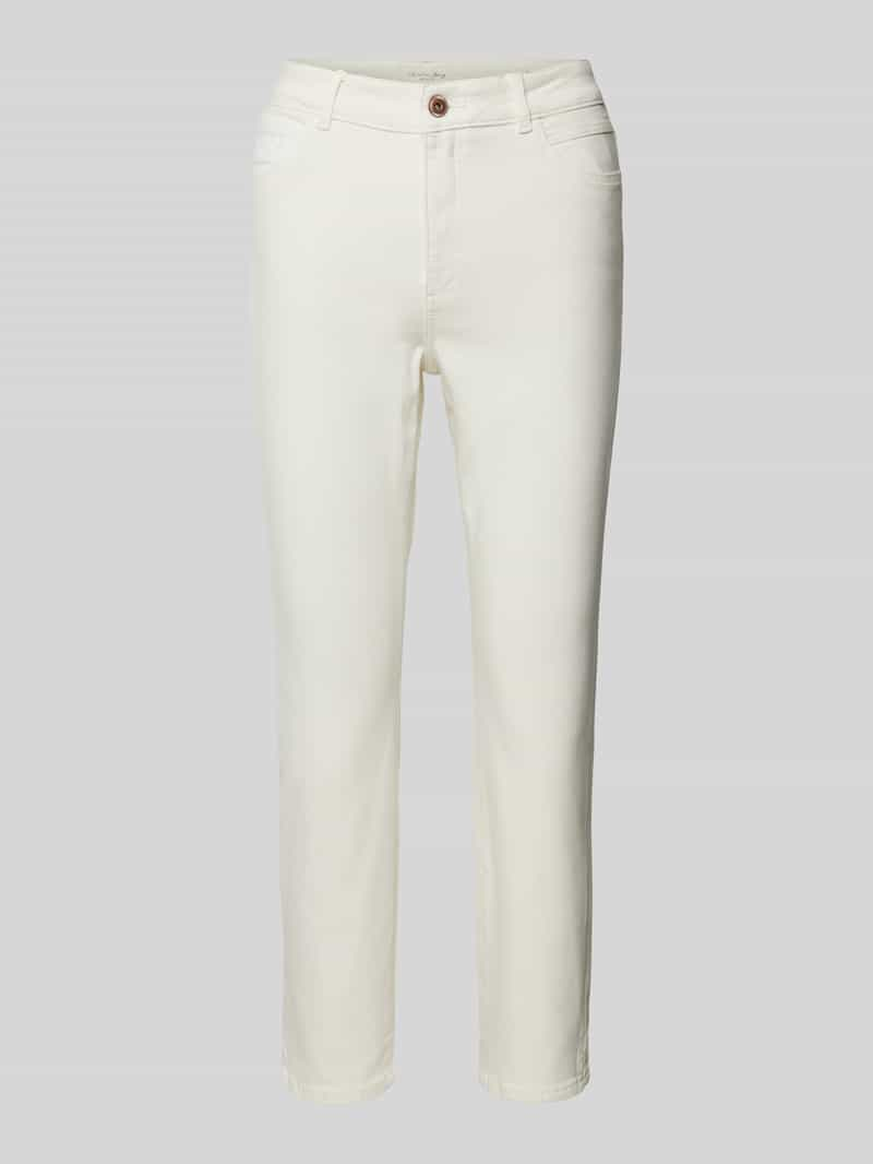 Christian Berg Woman Slim fit jeans met verkort model