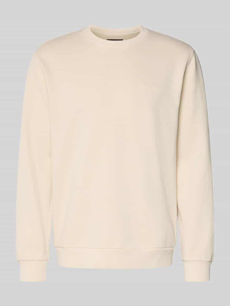 regular fit sweatshirt van puur katoen