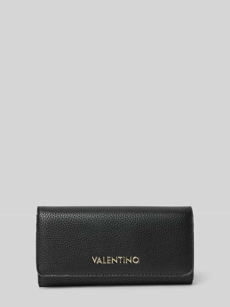 VALENTINO BAGS Portemonnee met labelapplicatie model 'ALEXIA'