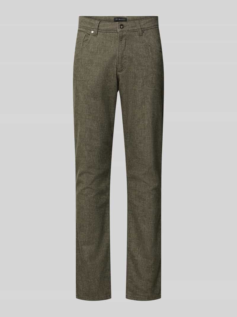 Bugatti regular fit broek van katoenmix met viscose model 'Cordoba'