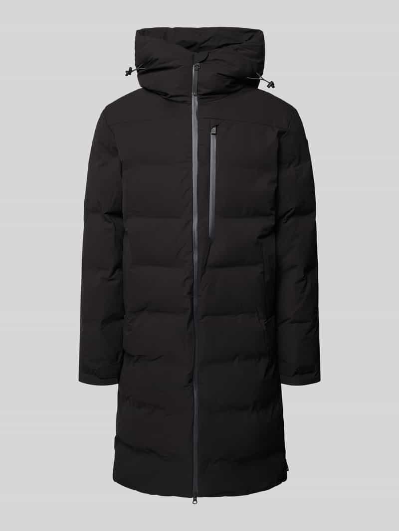 LUHTA Gewatteerde lange jas met tweewegsritssluiting model 'KAUSTINEN'