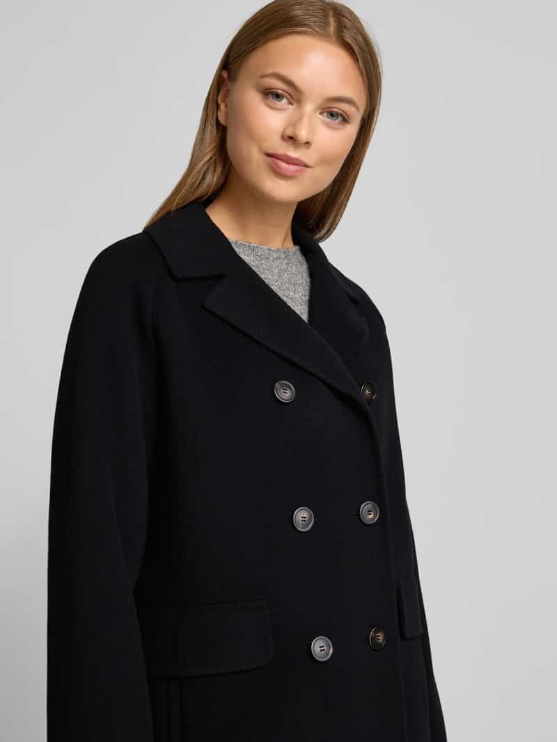 Weekend Max Mara Regular fit lange jas van wol model 'ZOLFO'