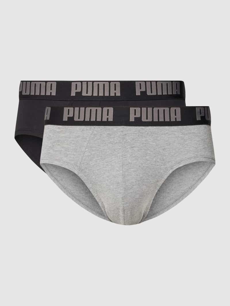 Puma Slip met labeldetail in een set van 2 stuks
