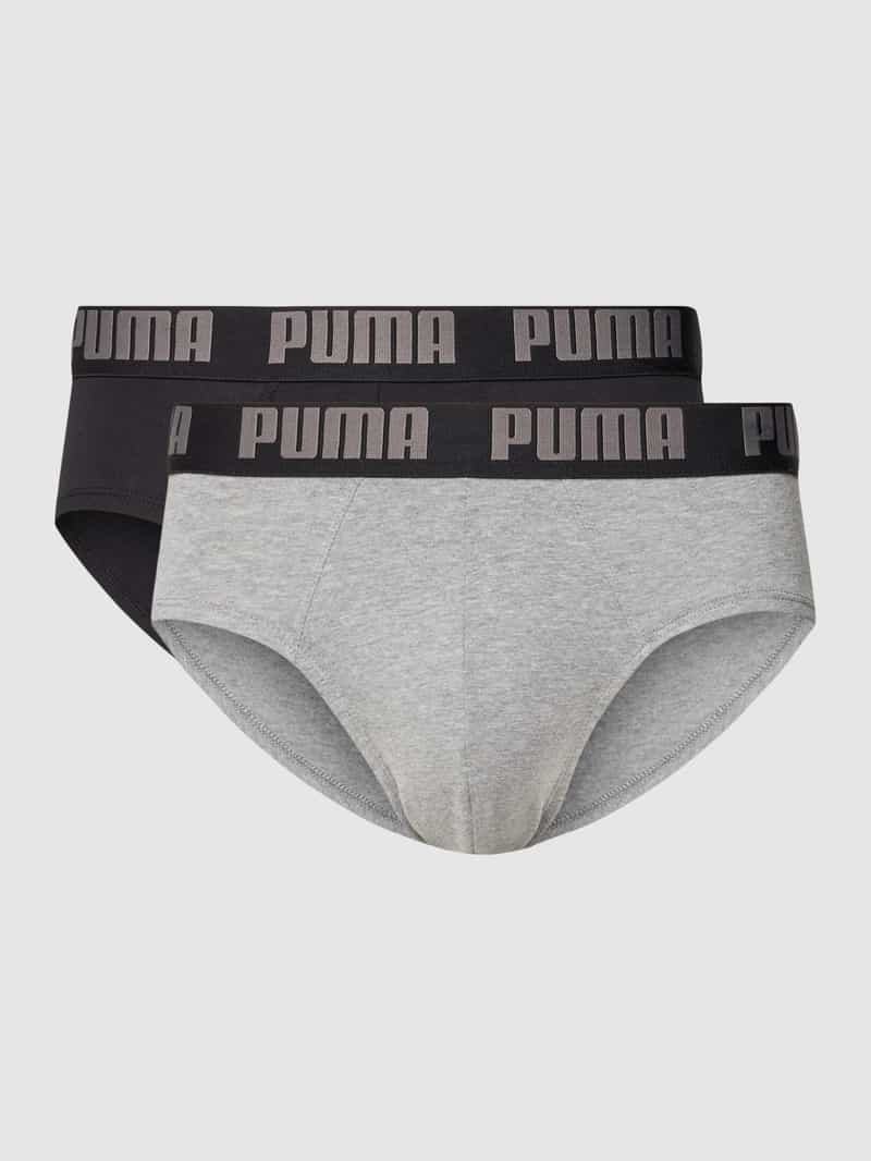 Puma Slip met labeldetail in een set van 2 stuks