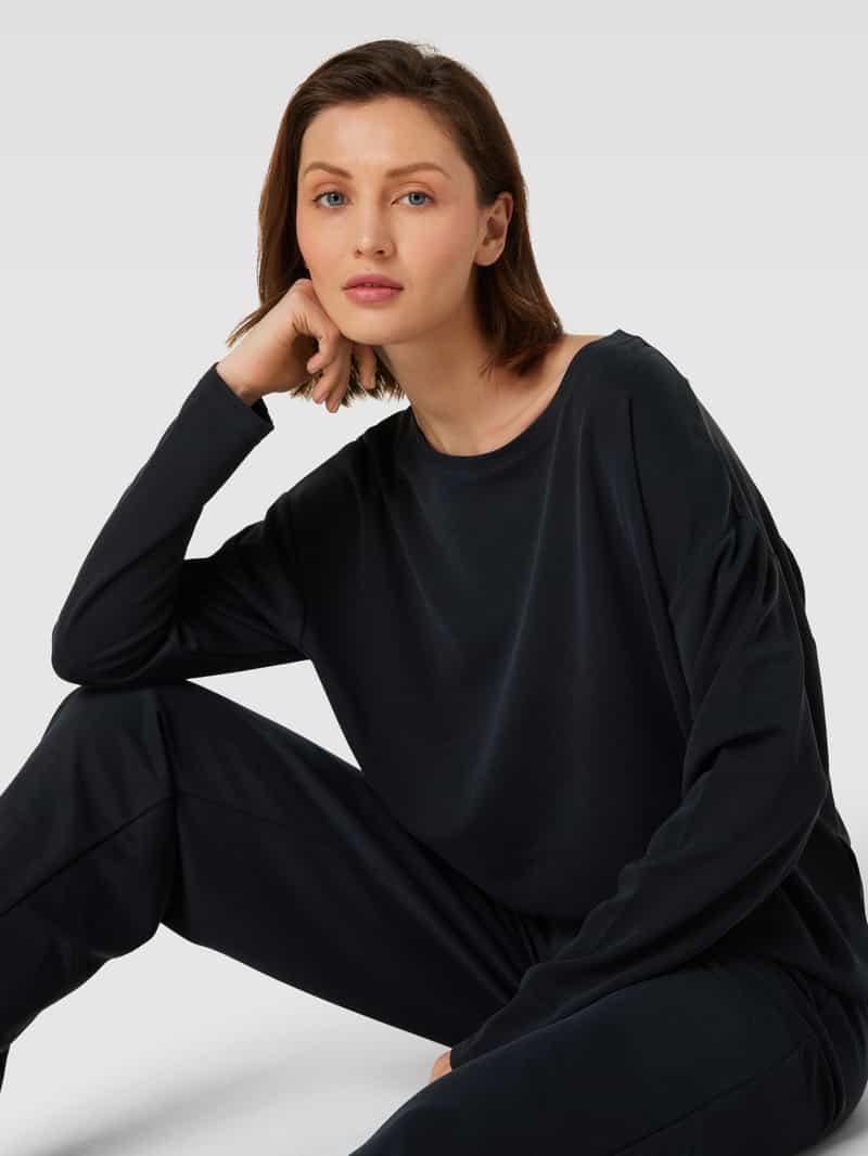 MbyM Shirt met lange mouwen en extra brede schouders model 'Perseus'