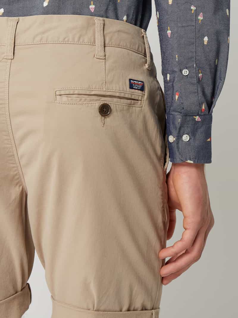 Superdry Korte chino met stretch