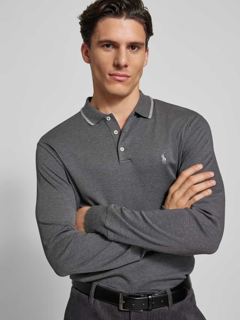 Polo Ralph Lauren Slim fit poloshirt met logostitching