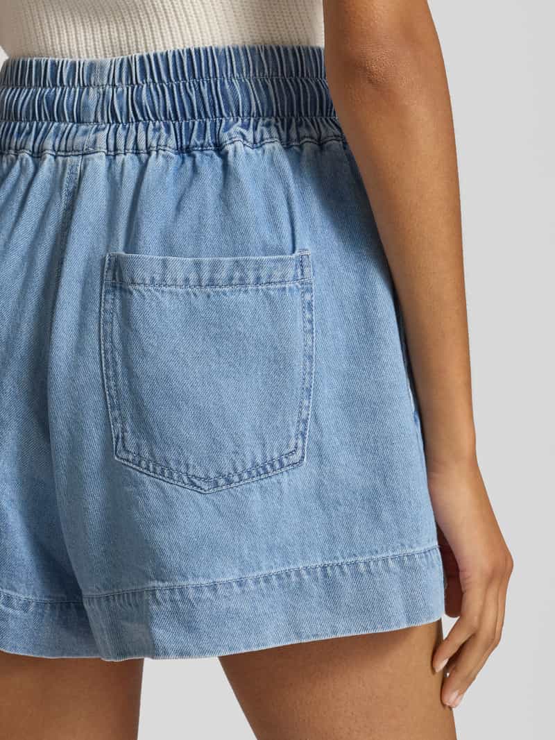 Pieces Korte jeans van puur katoen model 'FLORA'
