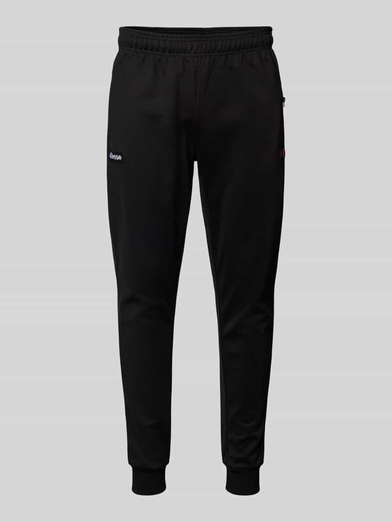 Ellesse Tapered fit trainingsbroek met labelbadges, model 'BERTONI'