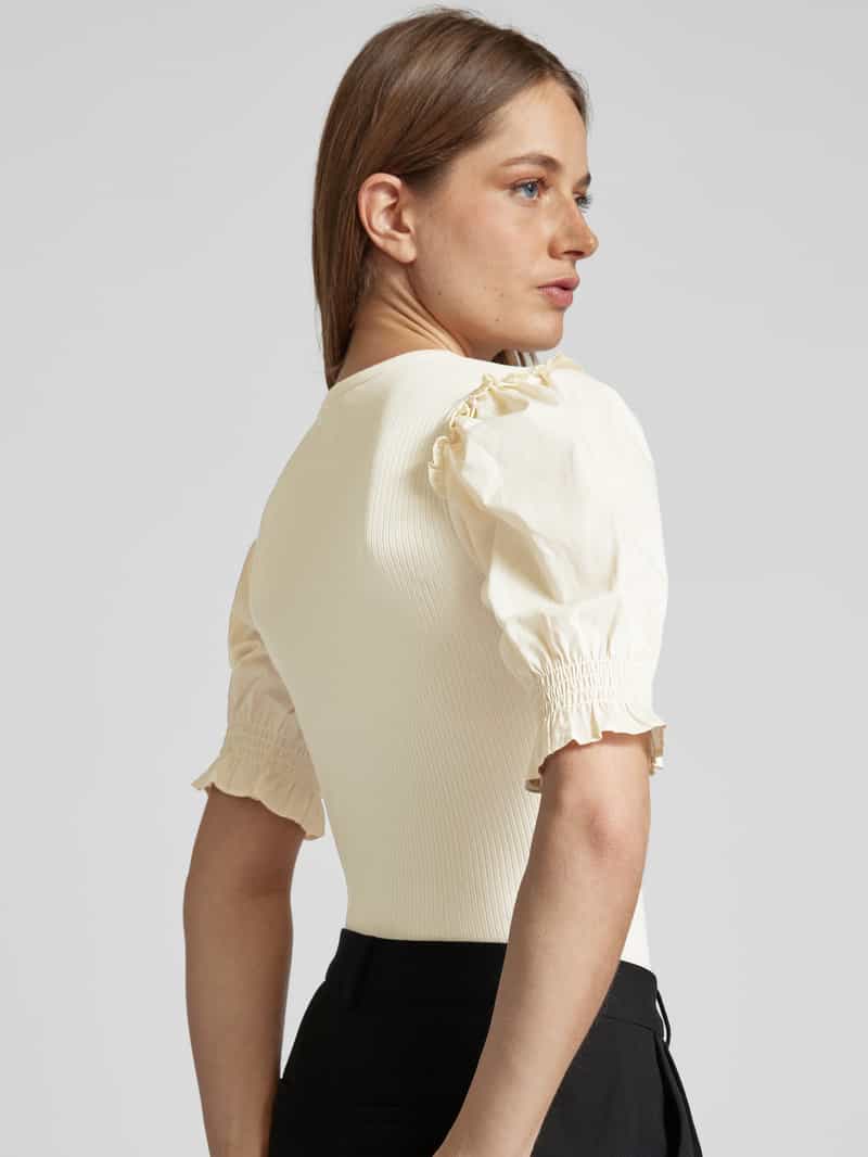 Lauren Ralph Lauren Gebreid shirt met V-hals model 'TADETA'