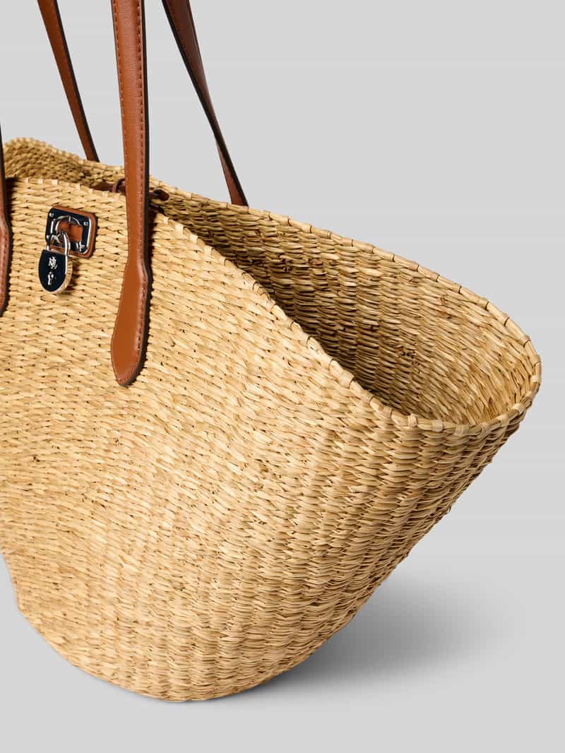 Lauren Ralph Lauren Handtas in gevlochten look