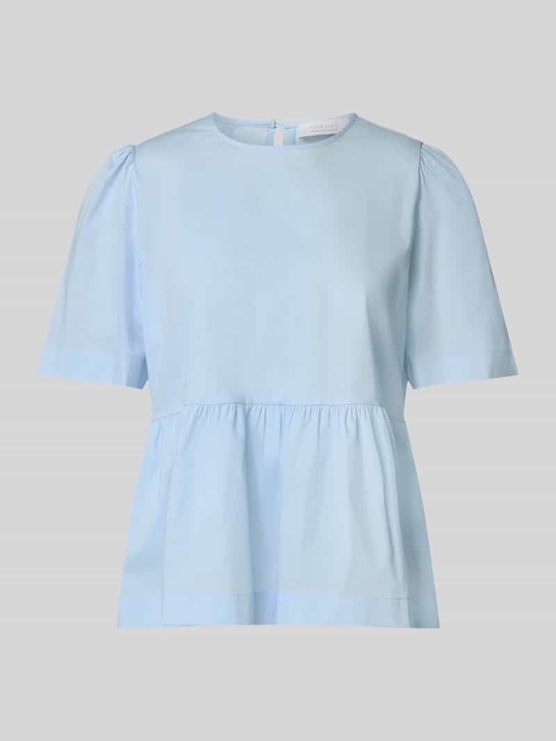 Rich & Royal Blouse met ronde hals en knoopsluiting