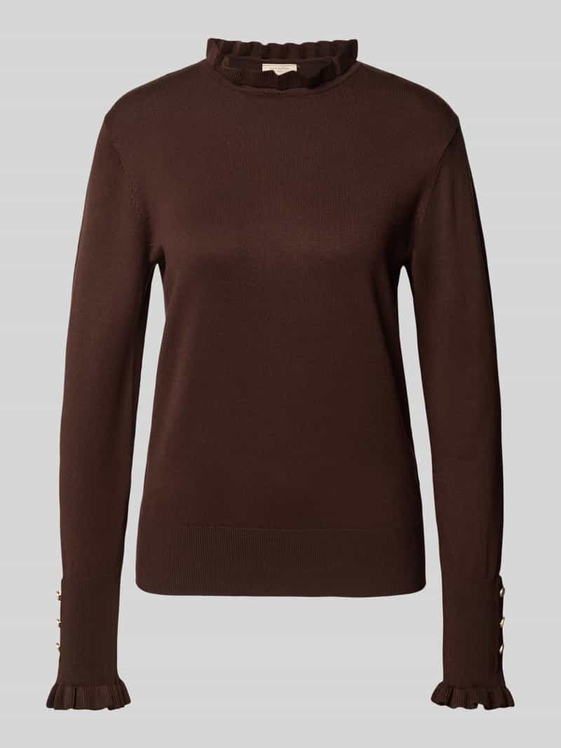 FREE QUENT Regular fit shirt met lange mouwen van viscosemix model 'Katie'