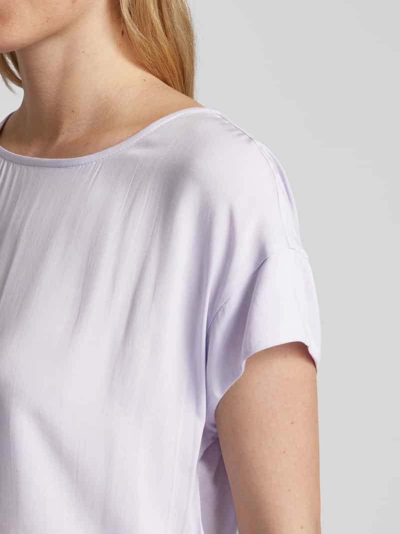 Opus T-shirt van viscose in effen design model 'Skita soft'