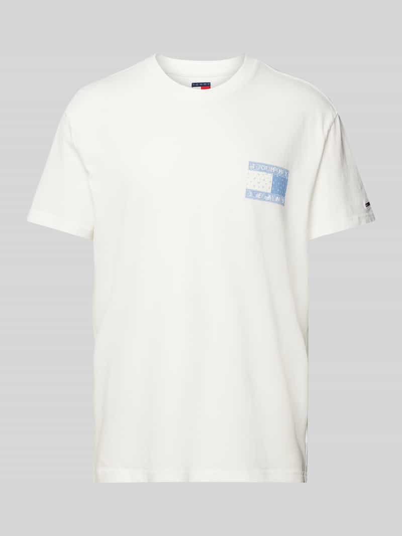 Tommy Jeans Regular fit T-shirt van puur katoen
