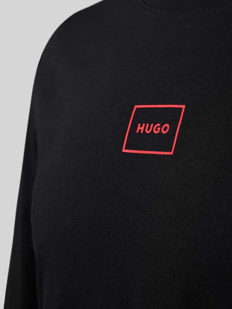HUGO Slim fit onderhemd van katoenmix