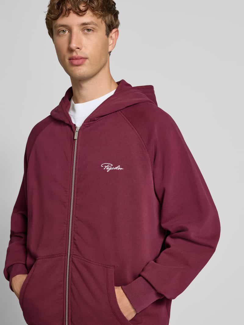 Pegador Sweatjack met logostitching model 'Terry'