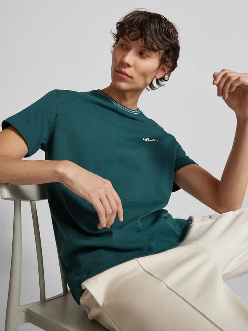Balr. T-shirt met labelstitching model 'Tape'