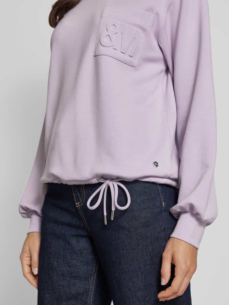 monari Sweatshirt met opstaande kraag