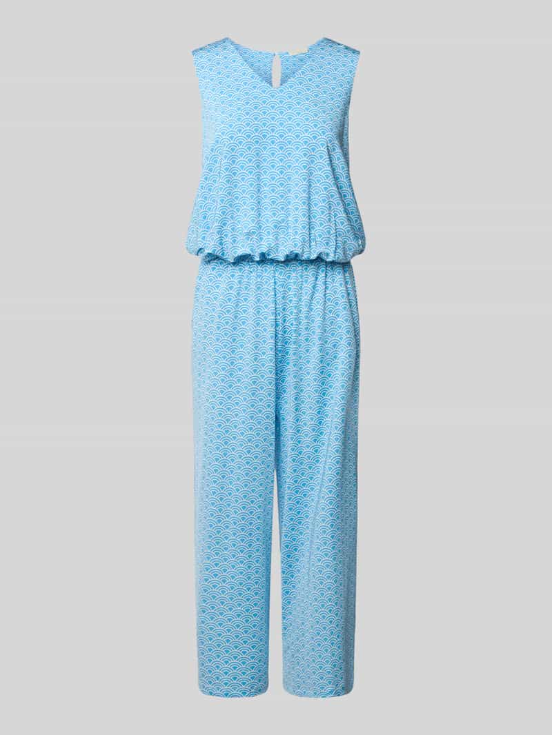Jumpsuit met V-hals