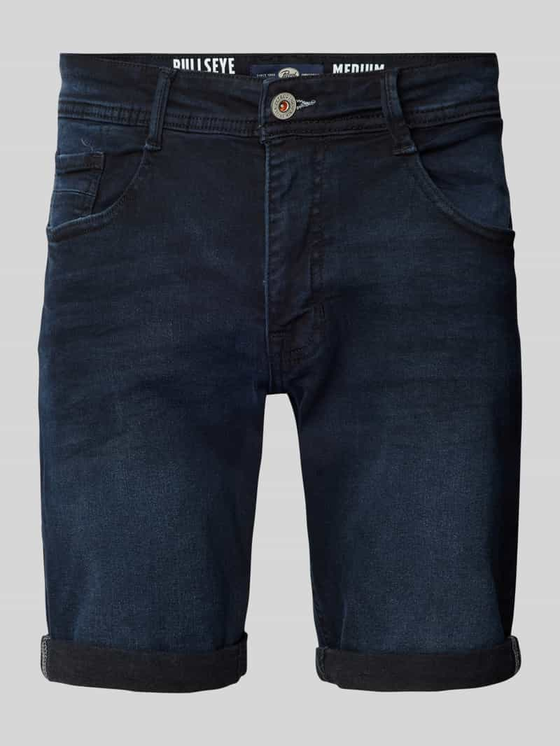 Petrol Korte regular fit jeans in 5-pocketmodel model 'BULLSEYE'