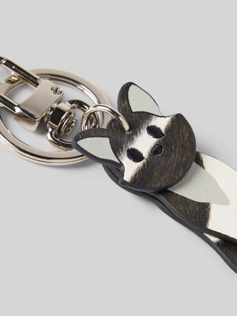 Seidenfelt Sleutelhanger met structuurmotief model 'My CAT'