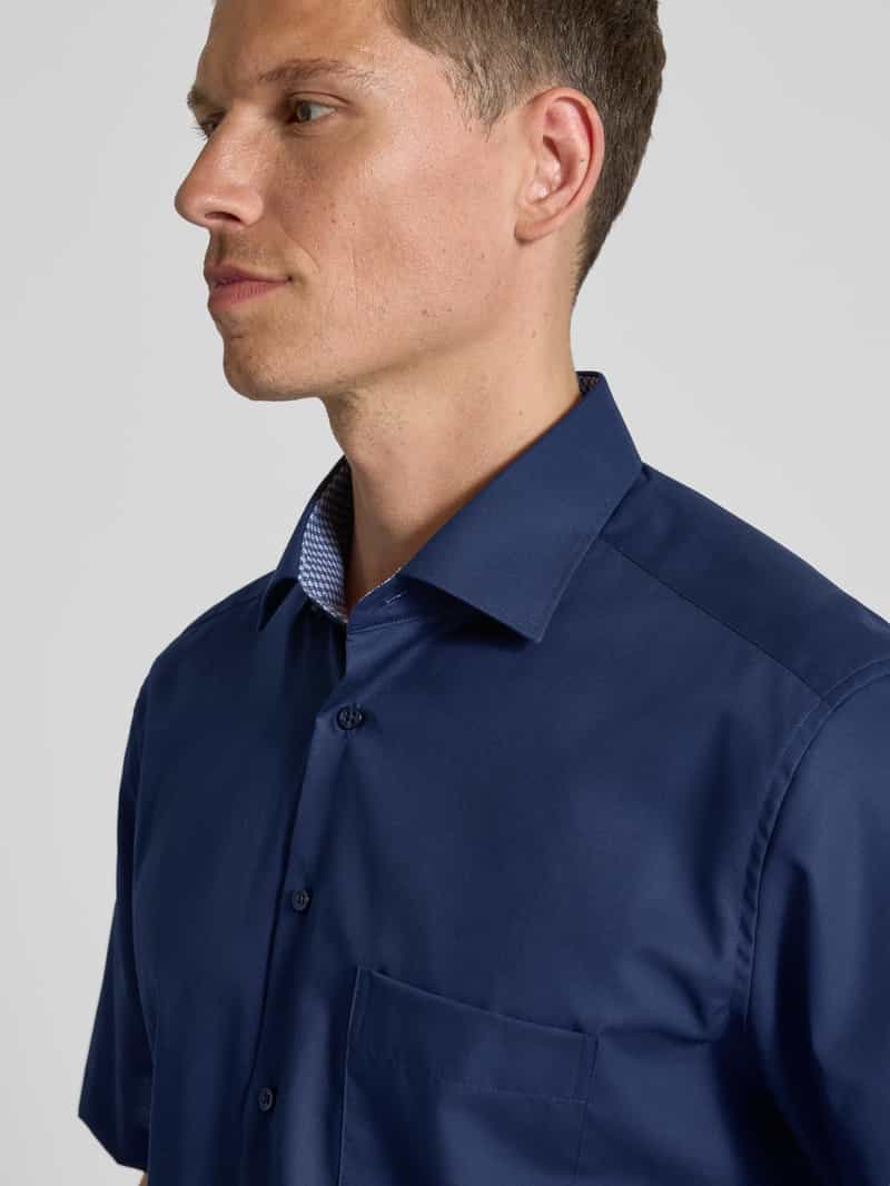 Eterna Modern fit zakelijk overhemd met knoopsluiting