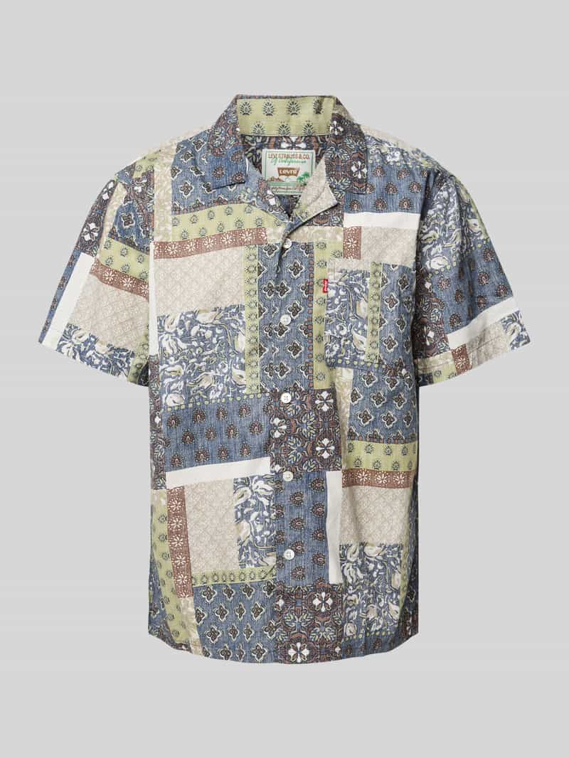 Levi's Relaxed fit vrijetijdsoverhemd met borstzak model 'THE SUNSET CAMP'