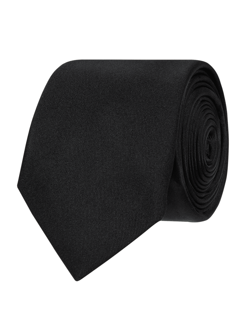Willen Krawatte aus Seide (6,5 cm) in Black, Größe 1 15384801