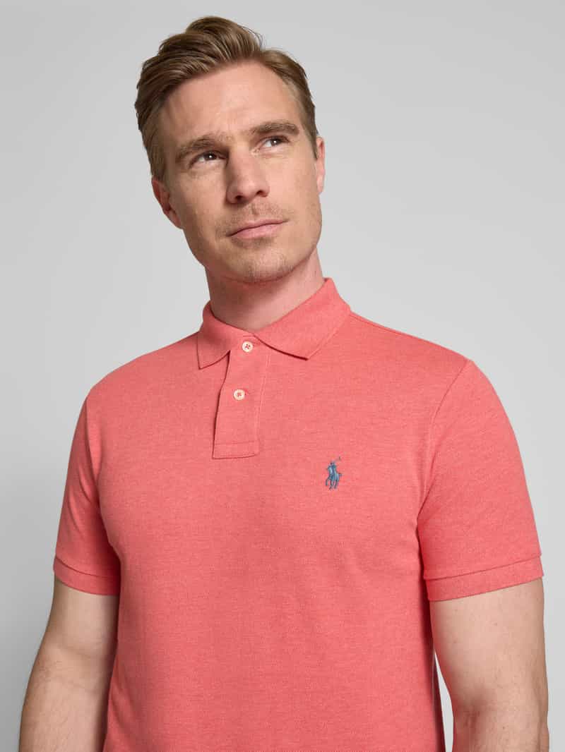 Polo Ralph Lauren Custom slim fit poloshirt van puur katoen