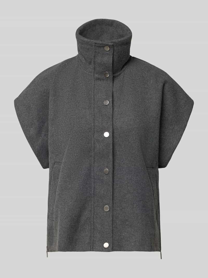 Soyaconcept Gilet met opstaande kraag model 'VAGNA'