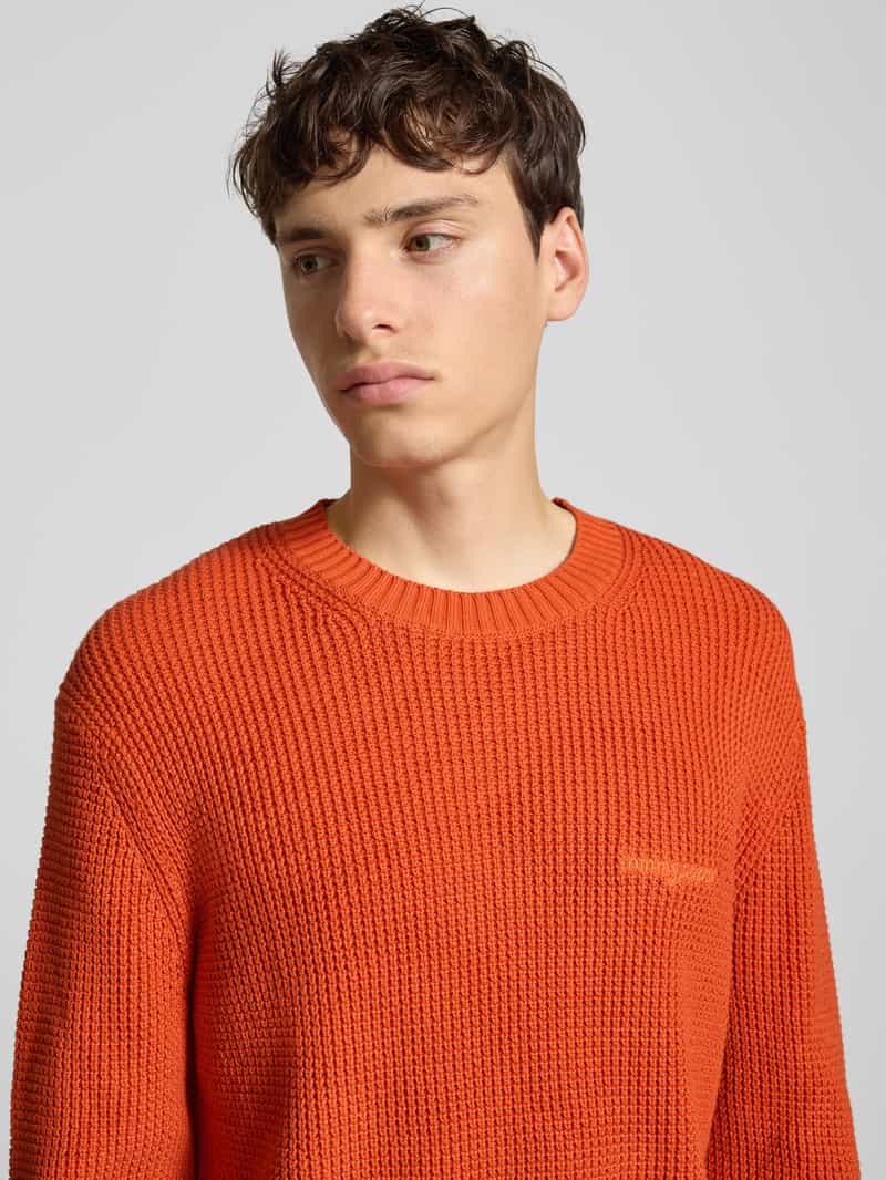 Tommy Jeans Regular fit gebreide pullover van zuiver katoen