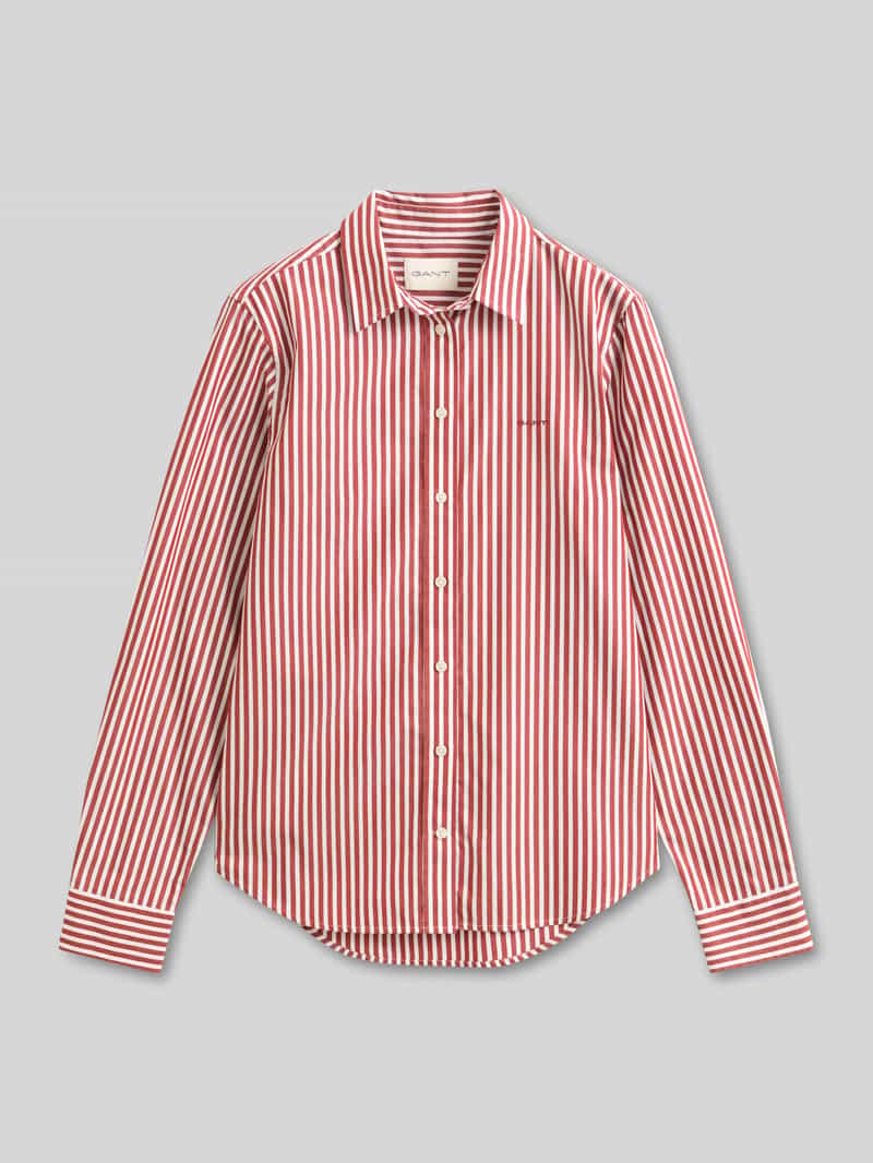 Gant Regular fit overhemdblouse met gestikt logo