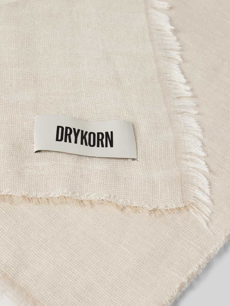 drykorn Sjaal met labeldetail model 'PLINA'