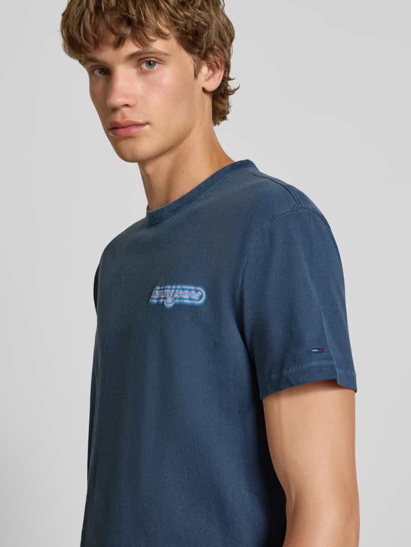 Tommy Jeans Regular fit T-shirt van puur katoen