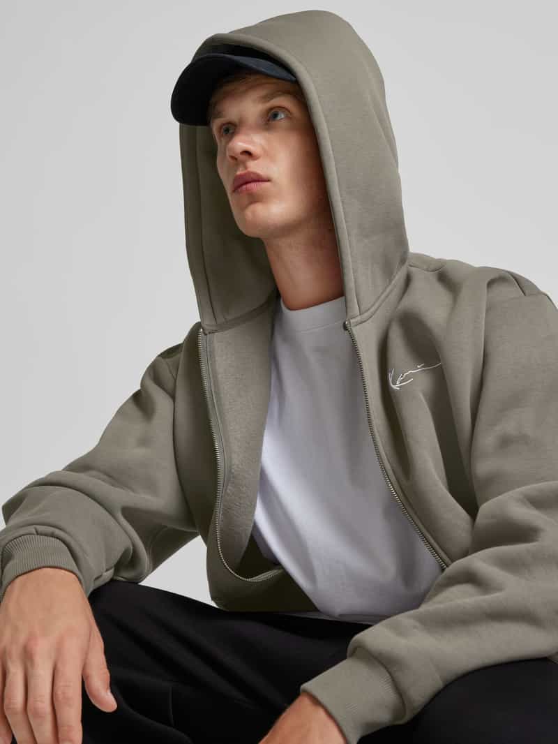 Karl Kani Sweatjack met labelstitching