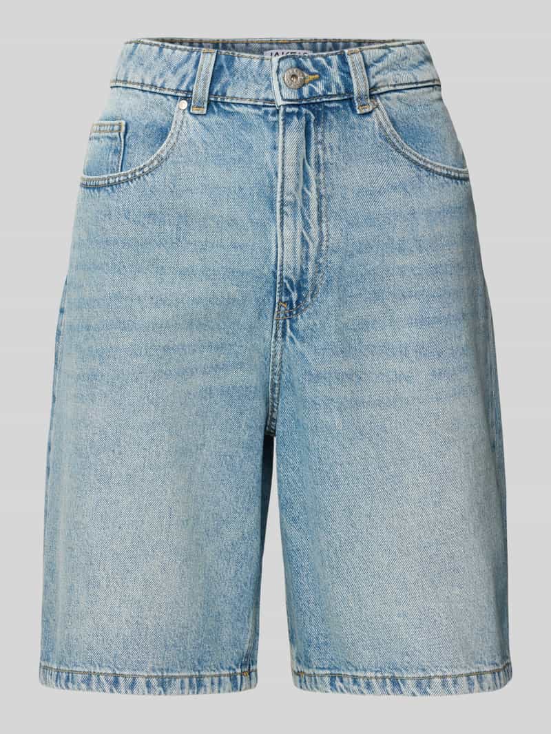 Jake*s Casual Straight leg korte jeans in 5-pocketmodel