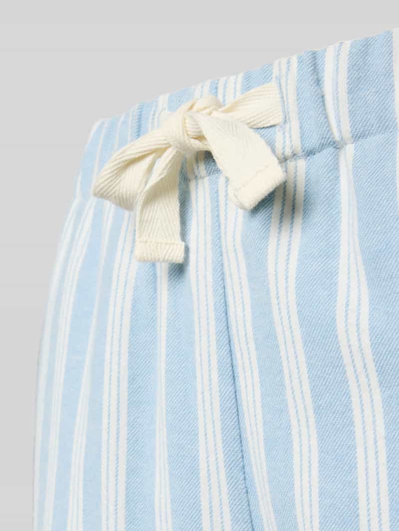 Jake*s Casual Wide leg pyjamabroek met tunnelkoord