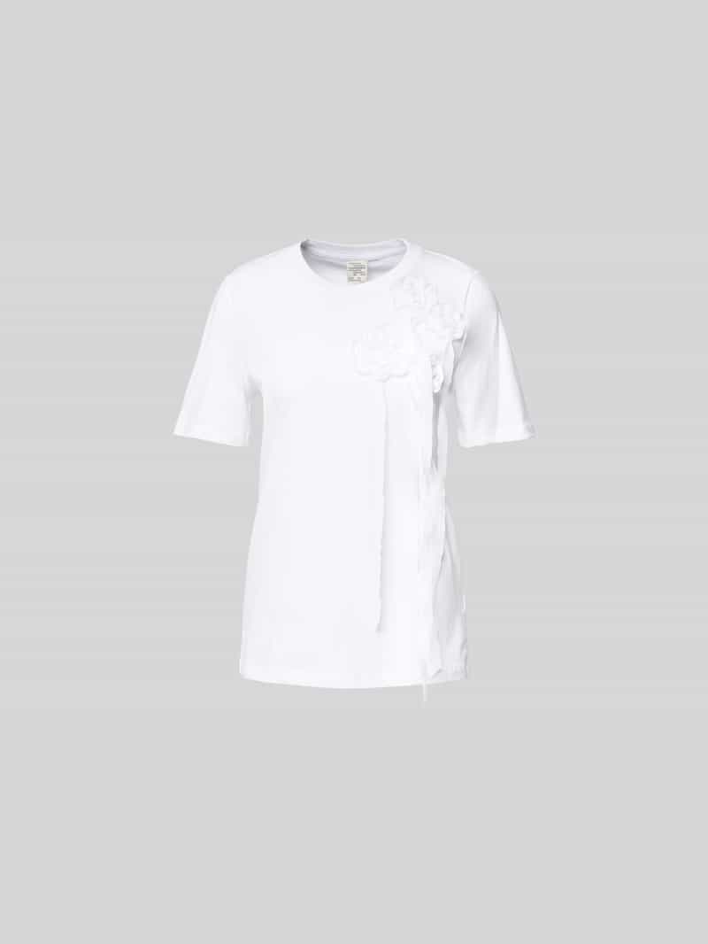 T-shirt met siergarnering