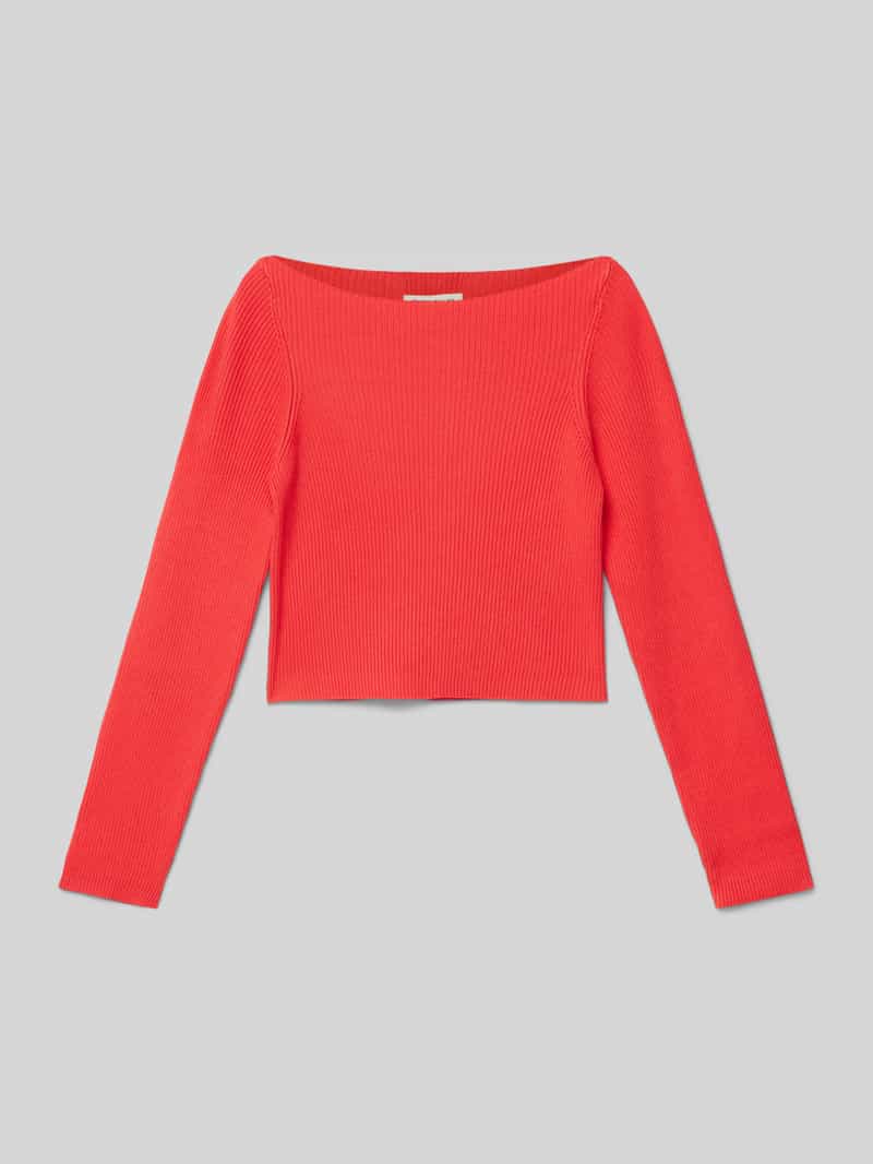 Tom Tailor Regular fit gebreide pullover van viscosemix