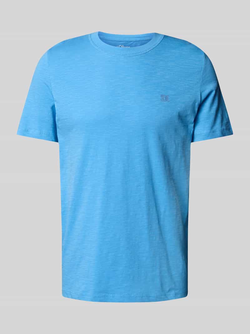 s.Oliver RED LABEL Regular fit T-shirt van puur katoen