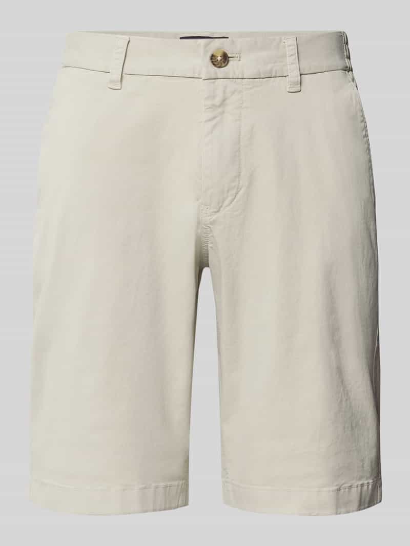 Marc O'Polo Regular fit bermuda van een mix van twill en katoen model 'RESO JOGGER'